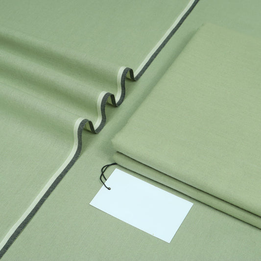 Peaceful Green Cotton Khaddar ( DJC - 010 )